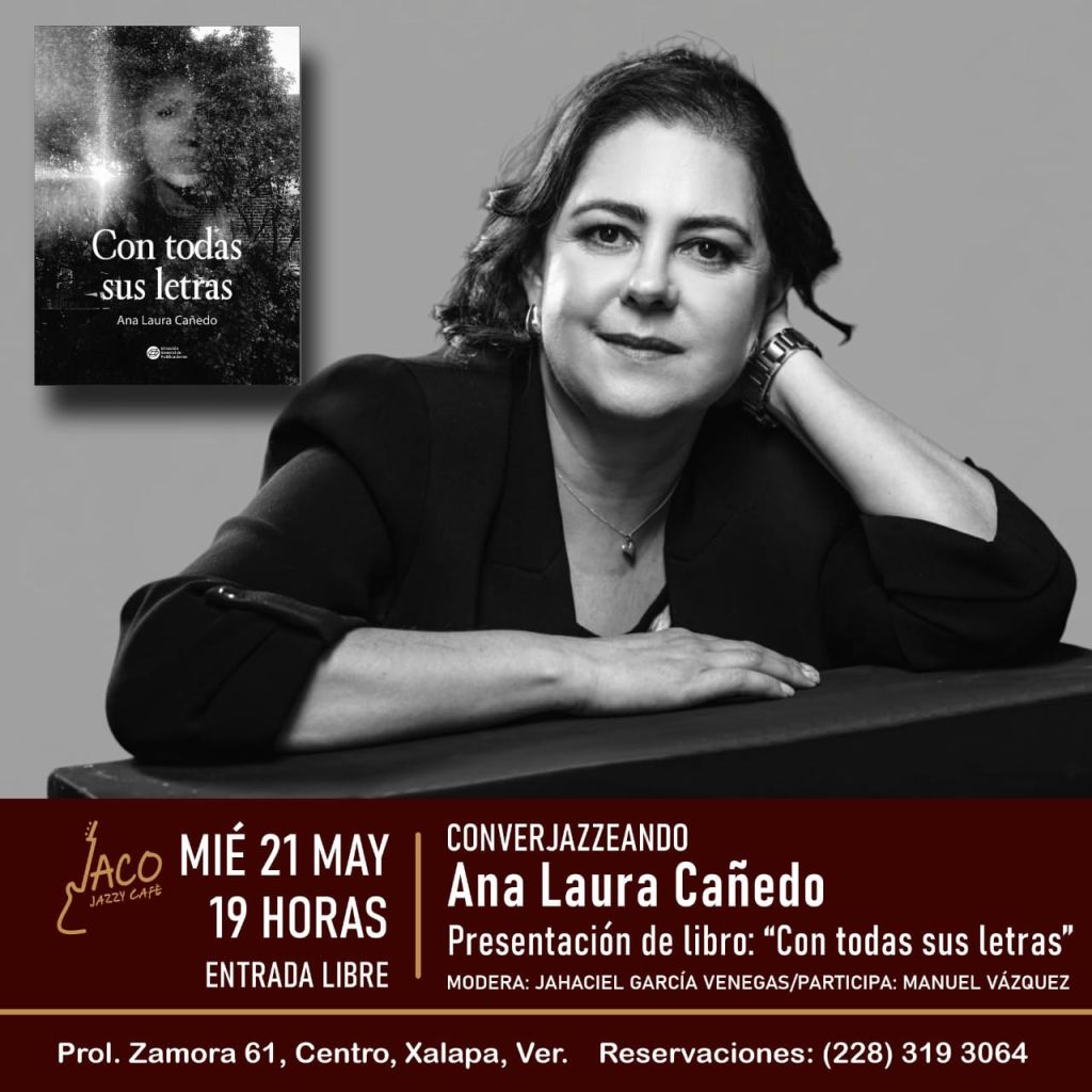 imagen con la invitación del evento en jaco cafe para la presentación del libro